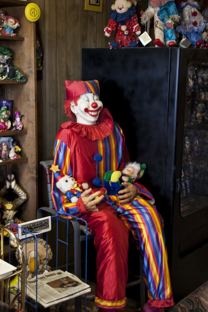 Tonopah Nevada Clown at Clown Motel