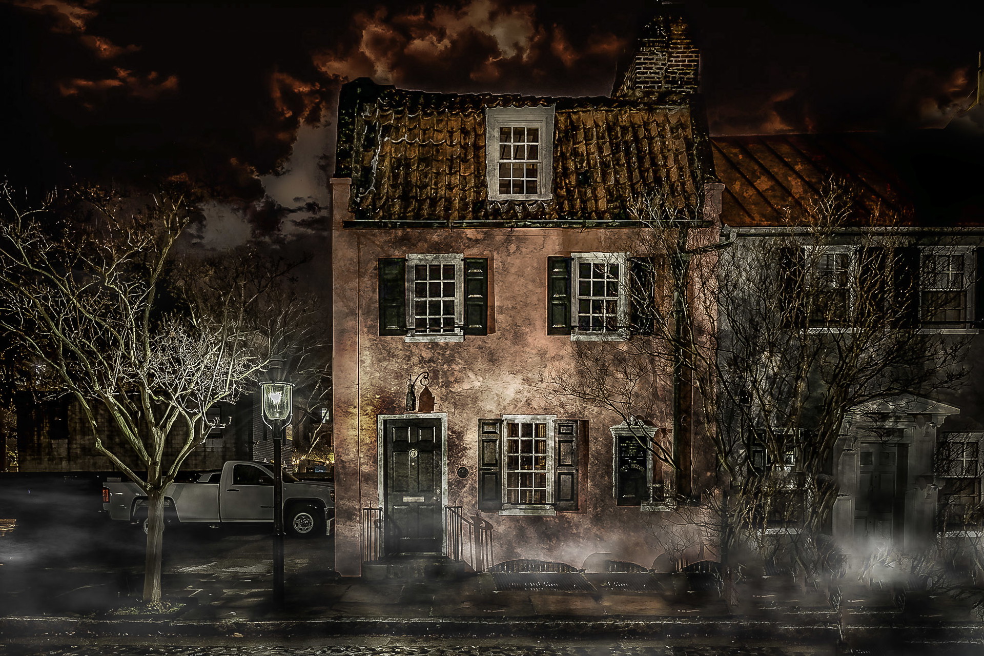 Spirits Of Charleston’s Historic Pink House - Photo