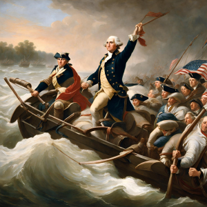 George Washington Crosses The Delaware